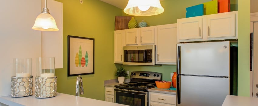 Kitchen in a Westfield apartment